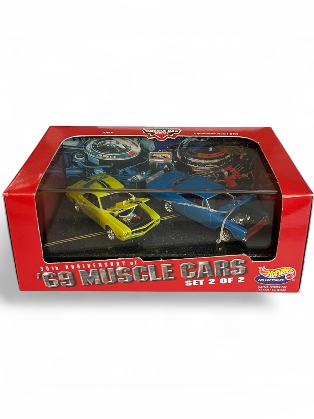 HOT WHEELS 30th ANNIVERSARY MUSCLE CAR SERIES 1  '69 MUSCLE CARS SET 2 OF 2